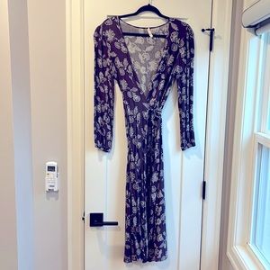 Floral Wrap Dress/Jacket